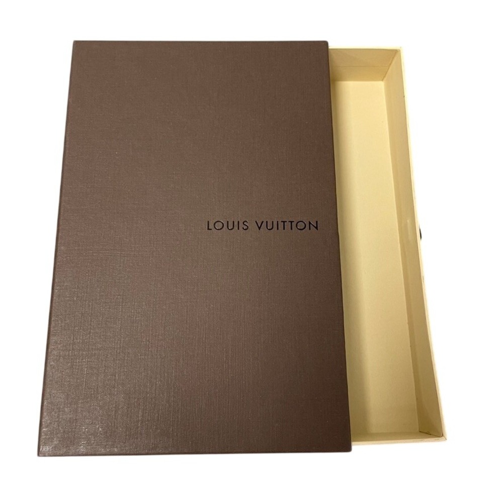 Louis Vuitton Empty Drawer Box Brown Logo Pull Tab 5.5x8x1.5